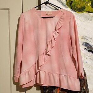Sezane Pink Blush Blouse